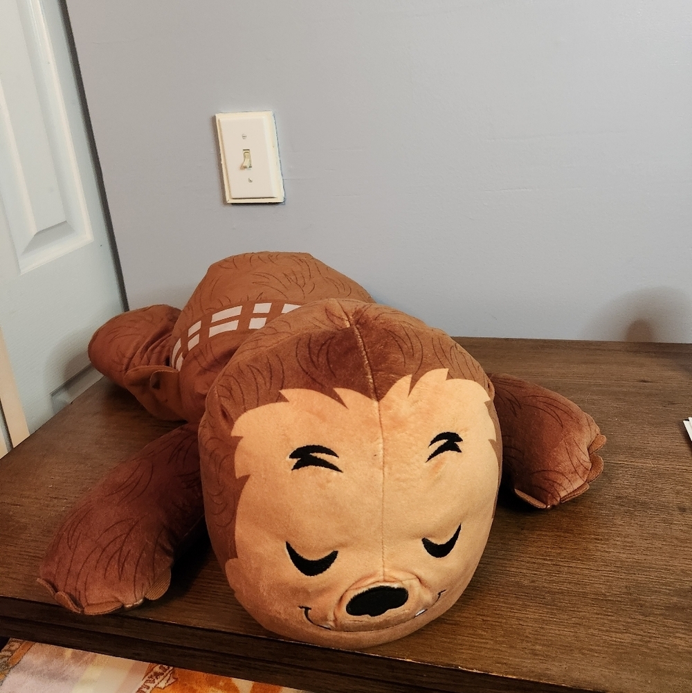 Star Wars Chewbacca Cuddlez Pillow Plush Soft 22" Stuffed Animal Toy